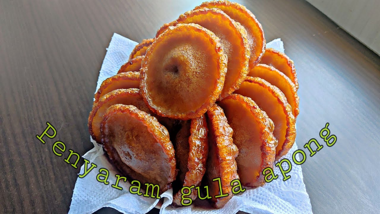 Penyaram gula apong sarawak || Cucur jawa || Step by step