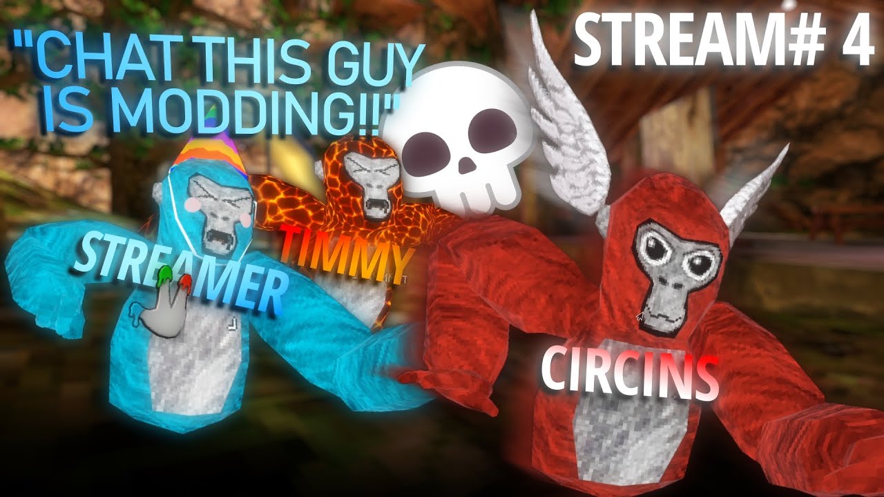 Running STREAMERS On GROUND In Gorilla Tag... (FUNNY MOMENTS!!)