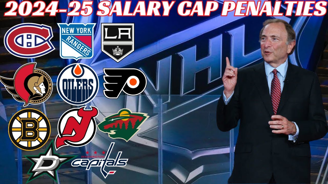Several NHL Teams Facing Salary Cap Penalties for 2024-25 (Oilers, Habs, Sens, NYR & More)