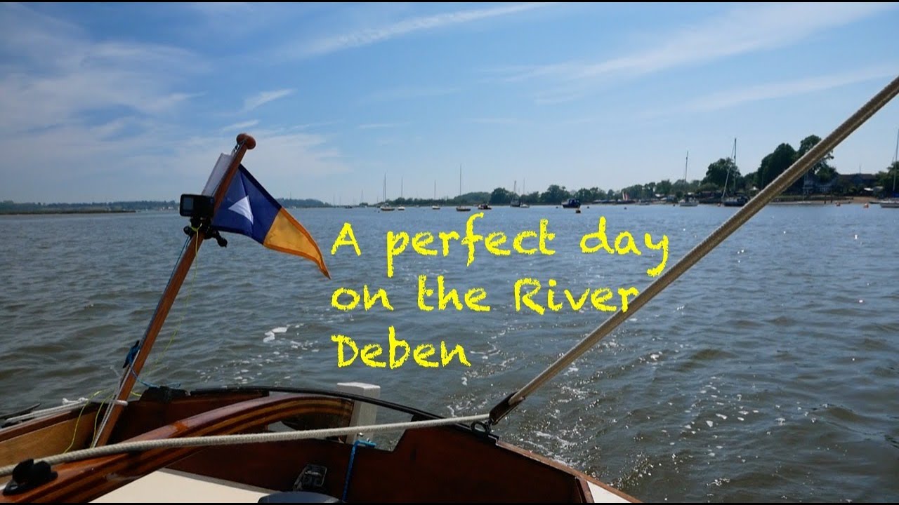 Tarka's first voyage on the East Coast Rivers: a beautiful dinghy cruise up the River Deben
