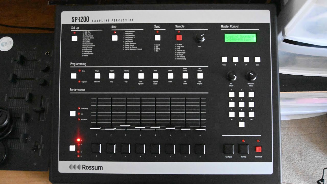 Beatmaking on Rossum SP1200 &bull; full workflow &bull; phdirac &bull; DFP drum pack