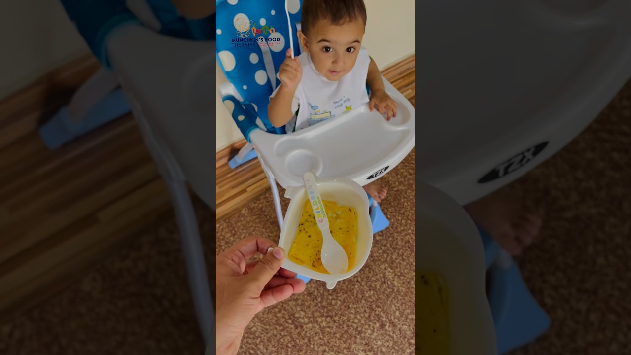 How To Make Easy Cheese Omelette For Your 1+ Years Munchkin #babyfoodideas