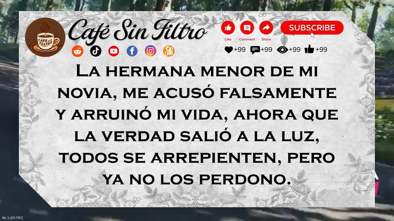 La hermana menor de mi novia, me acusó falsamente y arruinó mi vida, ahora que la verdad salió     y
