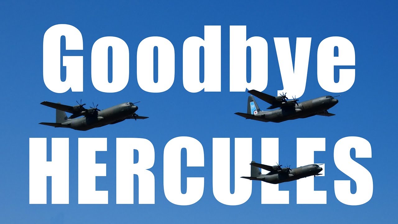 Hercules C130J Farewell / Retirement Tour  - Plus Extended Tribute (Using Our Previous Footage)
