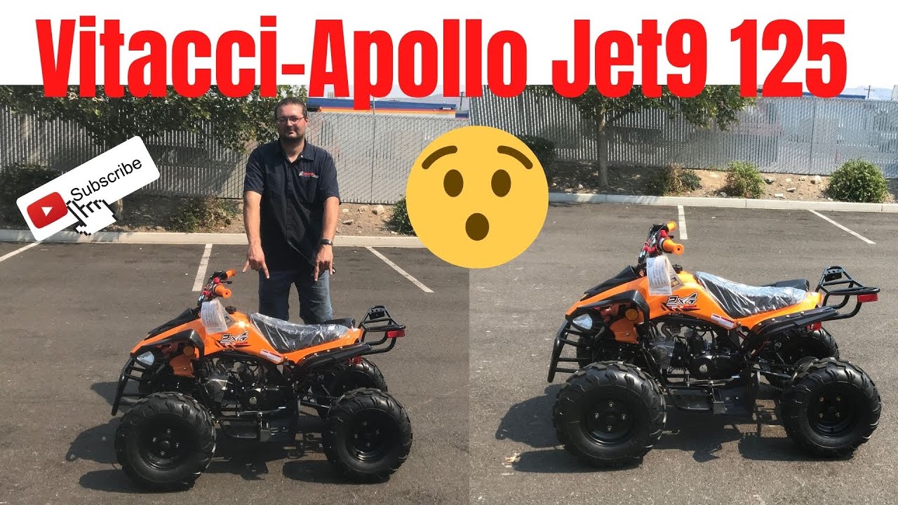 Vitacci Apollo Jet 9 125 Review In Orange Black