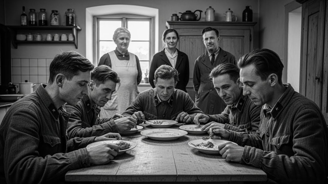 Die Deutschen sagten: „Der Apfelkuchen ist noch warm“–sowjetische Kriegsgefangene holten Nachschlag!