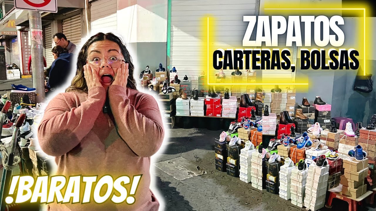 🔴 Tianguis NOCTURNO SECRETO 😱 zona PIEL LEÓN GTO. 🔥 Zapatos, Bolsas, Carteras aun + BARATOS 🚨 TIPS