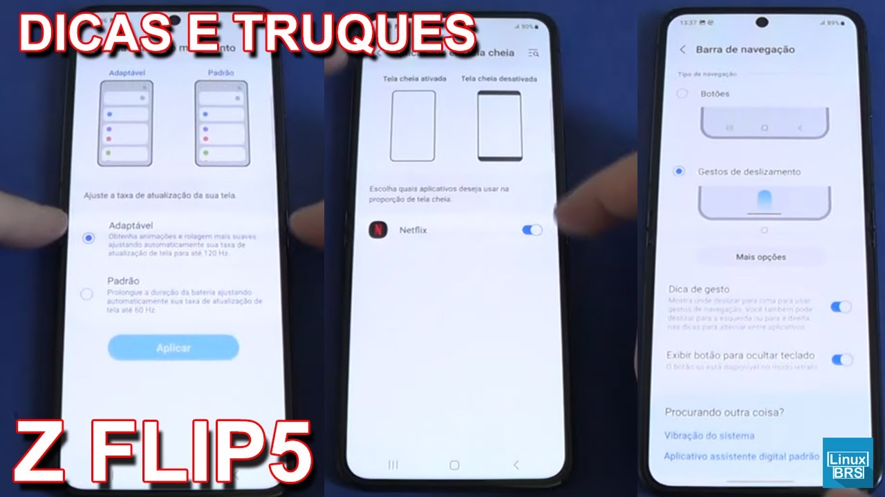 Samsung Galaxy Z FLIP5 - Dicas e truques