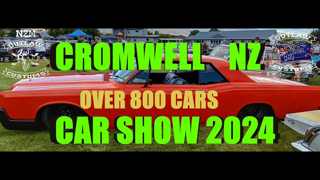2024 Cromwell Car Show New Zealand