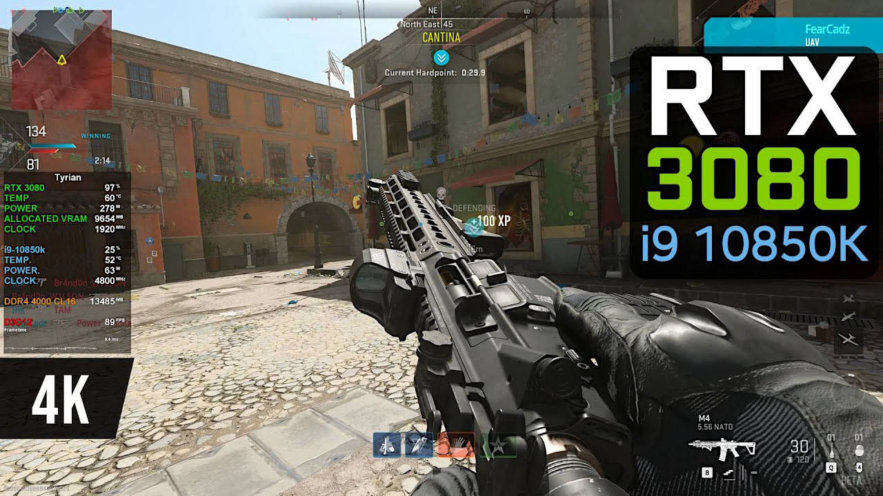 Call of Duty: Modern Warfare II - 4K DLSS | RTX 3080 + i9 10850K