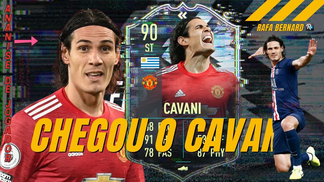 EDINSON CAVANI 90 FLASHBACK CHEGOU O MONSTR&Atilde;O FIFA 21 REVIEW