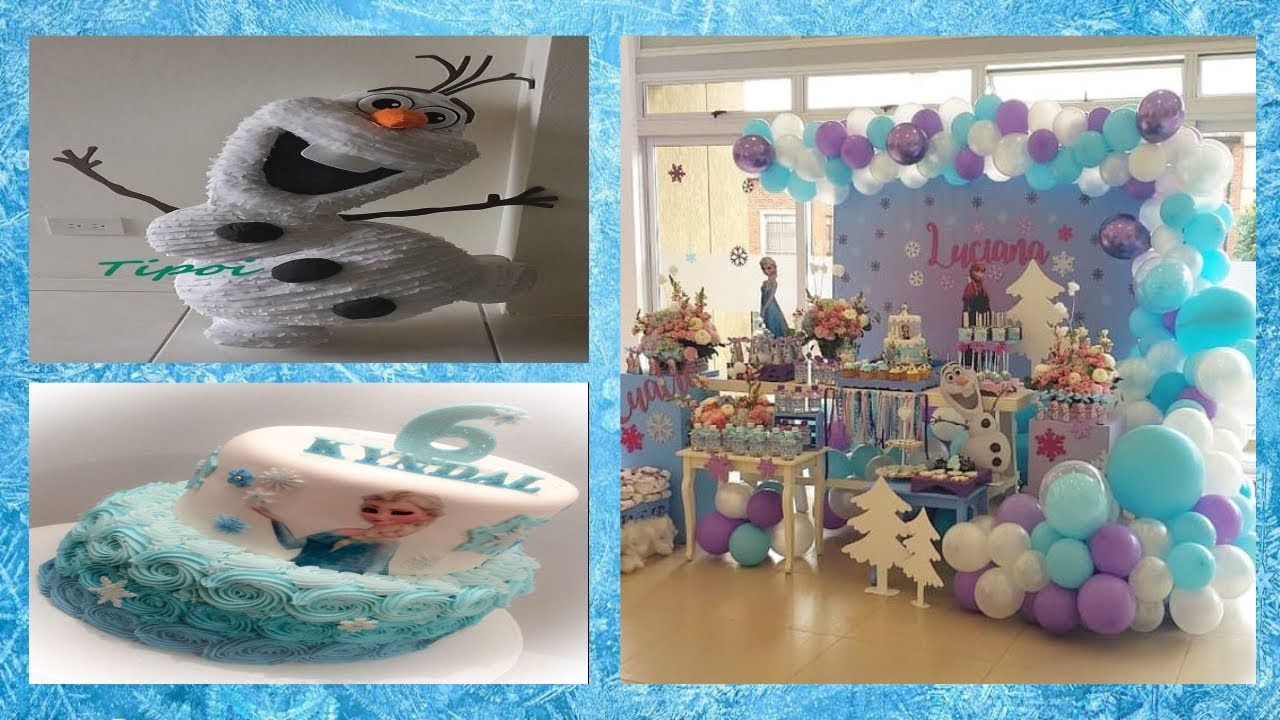 Fiesta Temática de Frozen 2 ❄️⛄ 🎂 🎉