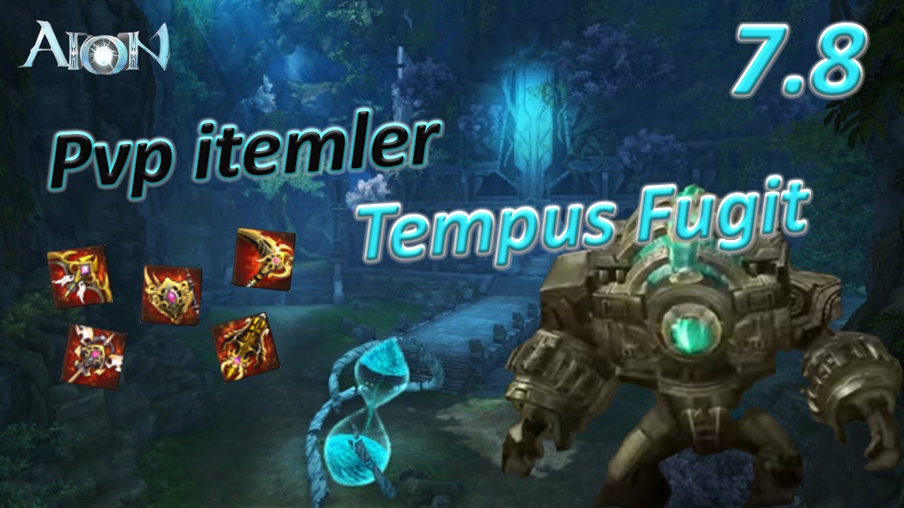 Aion online Tempus Fugit 7.8 PVP items