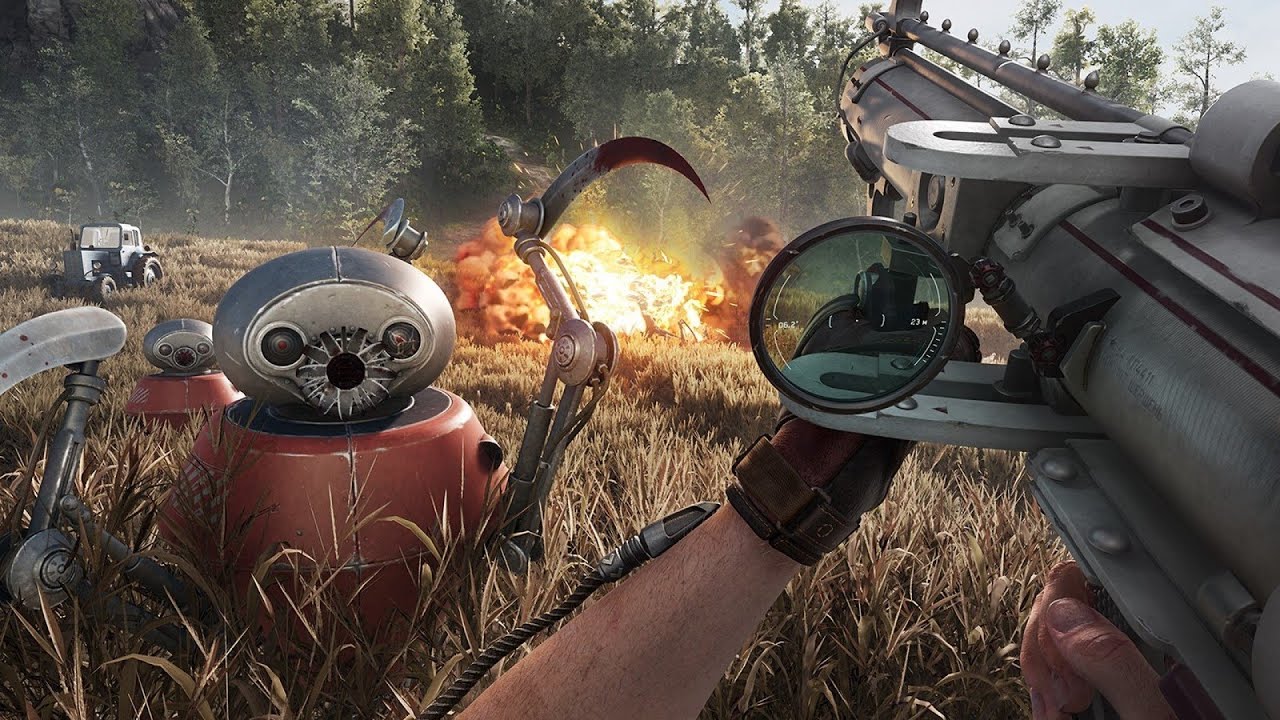 Atomic Heart - epic battle | 4k | RTX 4080