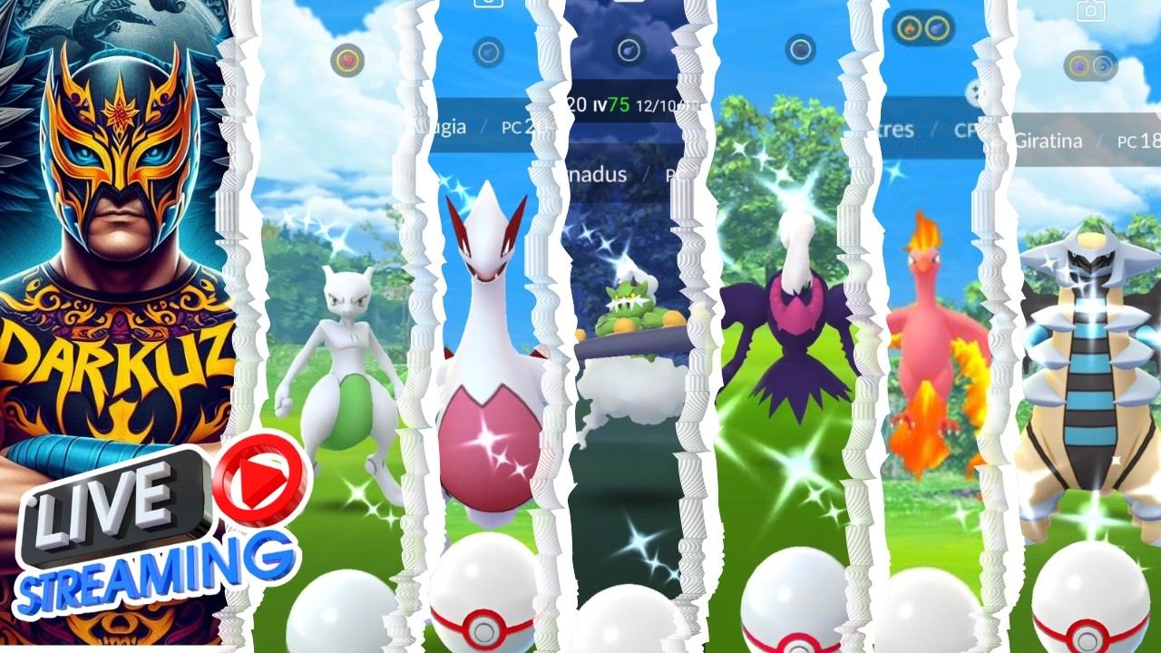 BUSCANDO LEGENDARIOS SHINYS