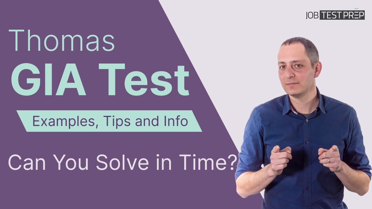 Thomas International GIA Test: Tips & Examples [2025]