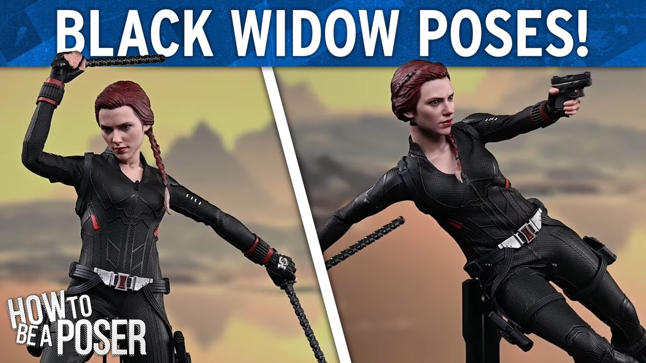 Hot Toys Black Widow Avengers Endgame Figure Posing! | How To Be A Poser