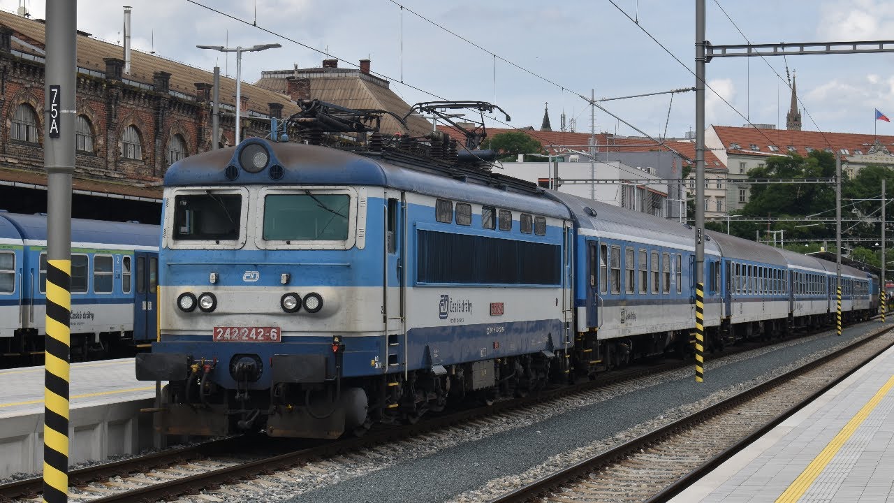 Vlaky Brno hlavní nadraží│28.6.2022