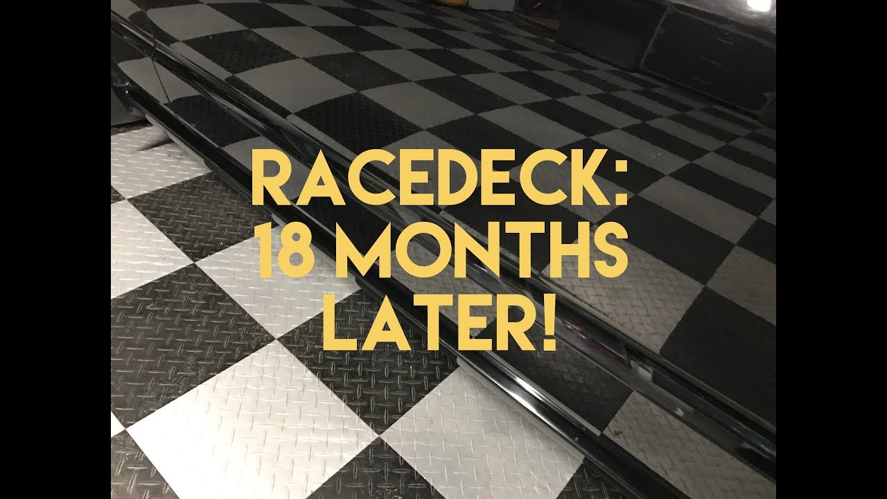 Racedeck Floor - 18 months later!
