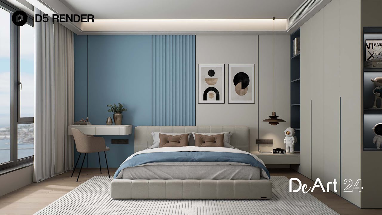 D5 Render Interior Lighting Setting Tutorial for Photorealistic Rendering