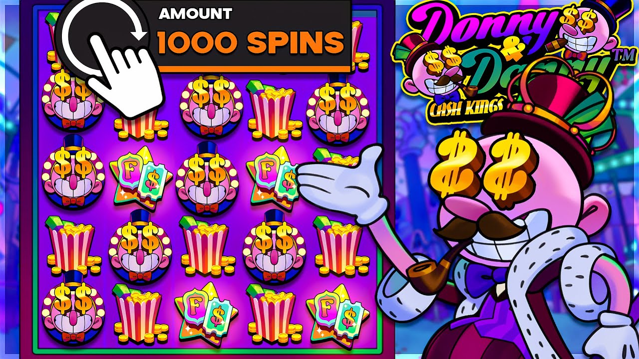 I Did 1000 SPINS On DONNY & DANNY SLOT!! (NEW)