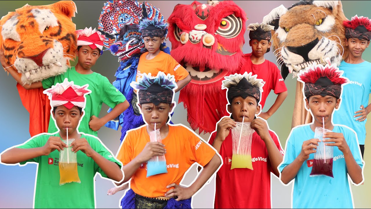 film pendek | BOCIL JADI SANG PEMBARONG CILIK PENJAGA SENI BARONGAN GARA2  MINUM ES WARNA