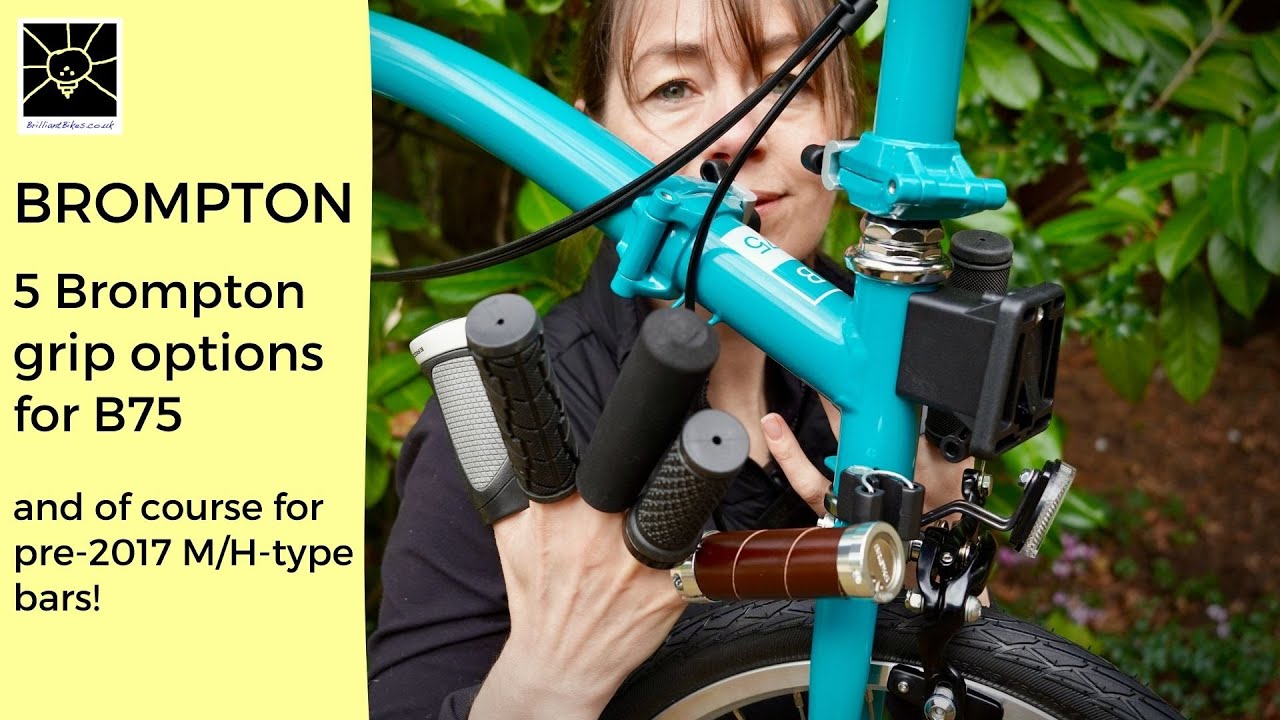 Ручки Brompton до 2017 г. / B75 - 5 (+ пара бонусных!)