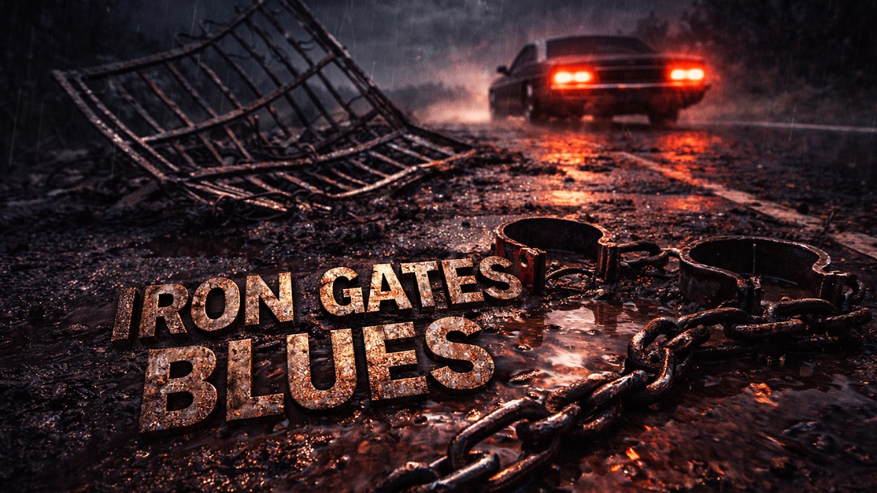 IRON GATES BLUES – Heavy Prison Stomp | Dark Delta Blues & Badass Driving Music 🎸⛓️