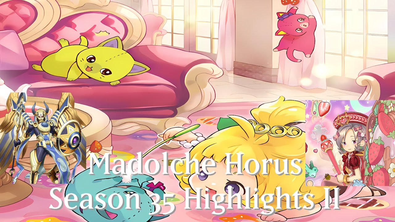 Yu Gi Oh Master Duel - Madolche Horus (Season 35 Highlights II)
