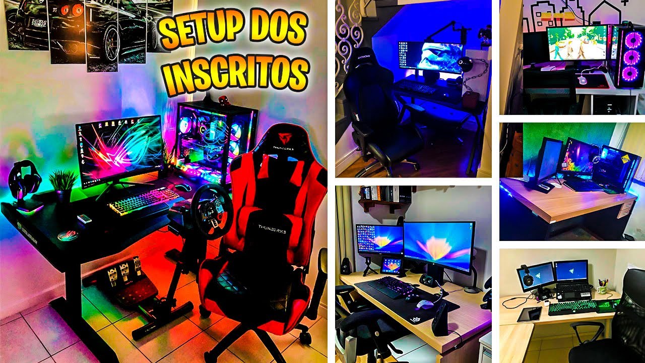 A VOLTA DO SETUP NÍVEL GRINGO! SÓ SETUP TOP! - Setup dos inscritos