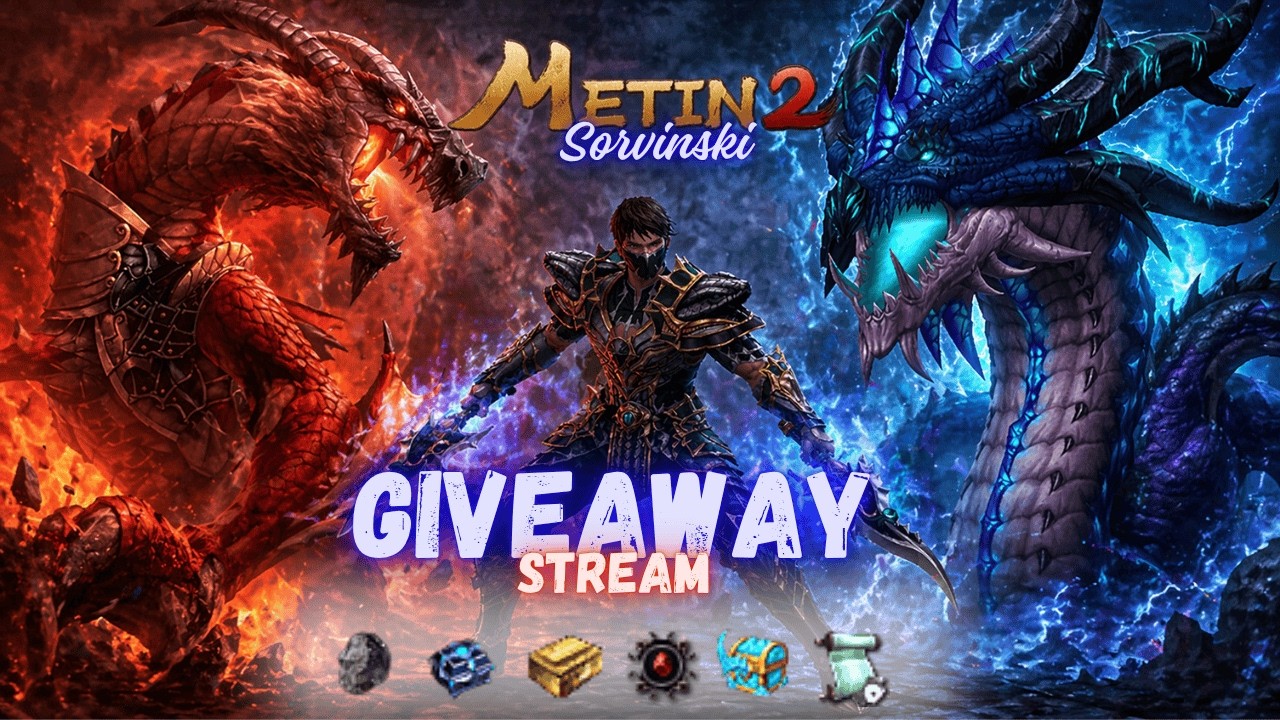 Metin2.pl Oglądaj, by zgarnąć Perf Rubin Polska lub Kirin (!rubin)  + GIVEAWAY co 1h