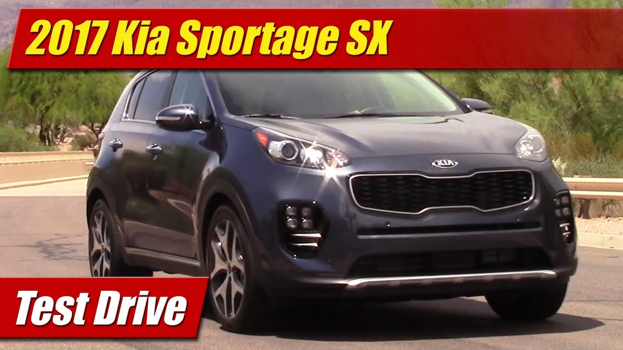 2017 Kia Sportage SX: Test Drive