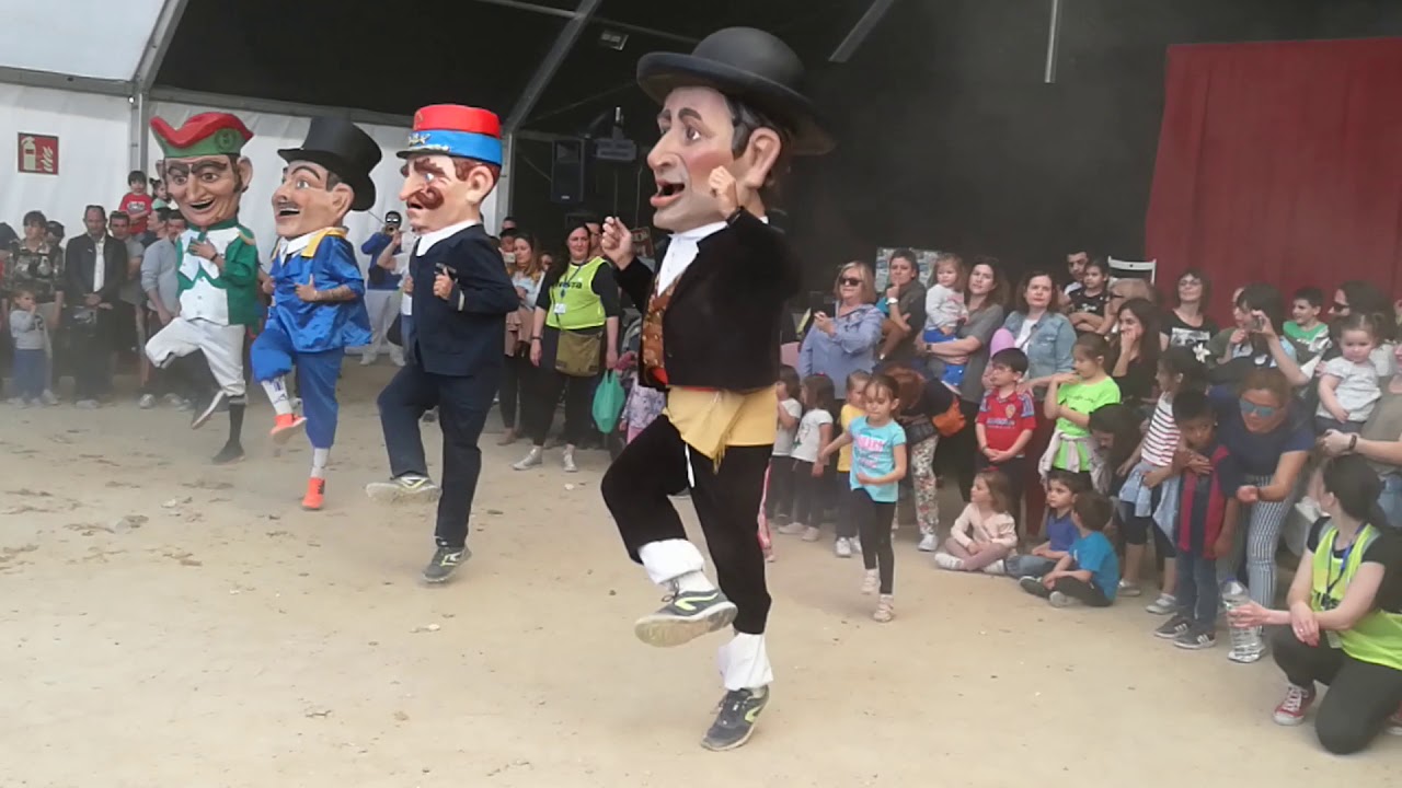 Baile de Cabezudos. Arrabal en Fiestas 2019
