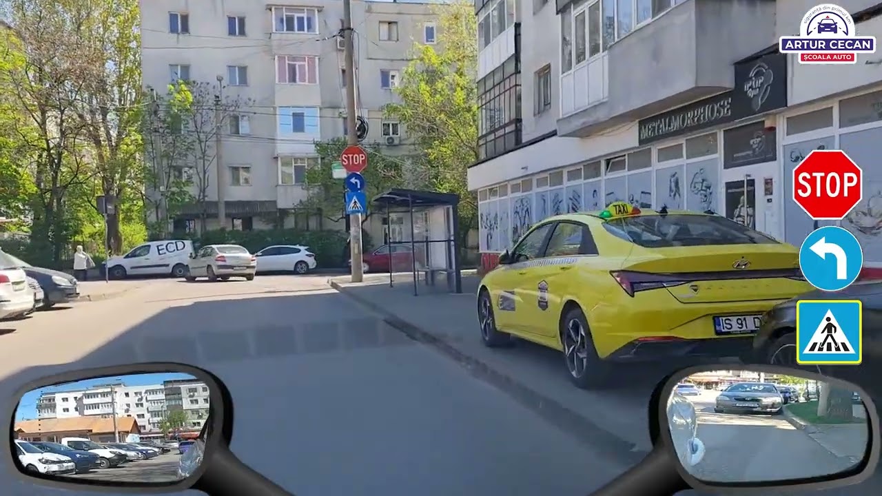 Ruta de examinare Iași - str. Tabacului