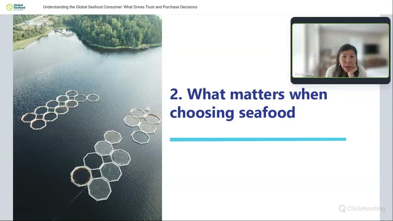 Webinar: Understanding the Global Seafood Consumer - What Drives Trust and Purchase Decisions