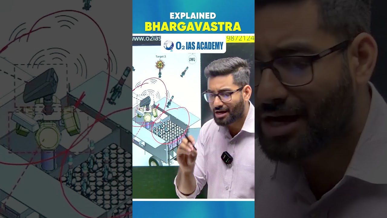 Bhargavastra - Anti Drone System of India  #upscprelims #ias