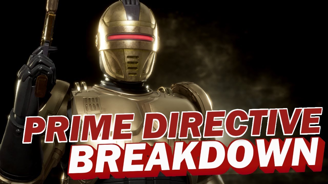 How to WIN With PRIME DIRECTIVE Robocop (Character Guide) - Mortal Kombat 11: Aftermath