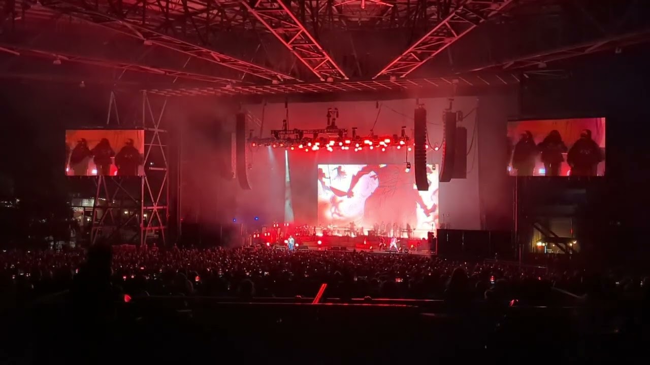 Gorillaz Concert (bits and pieces), Atlanta, GA. #gorillazworldtour2022 #gorillaz