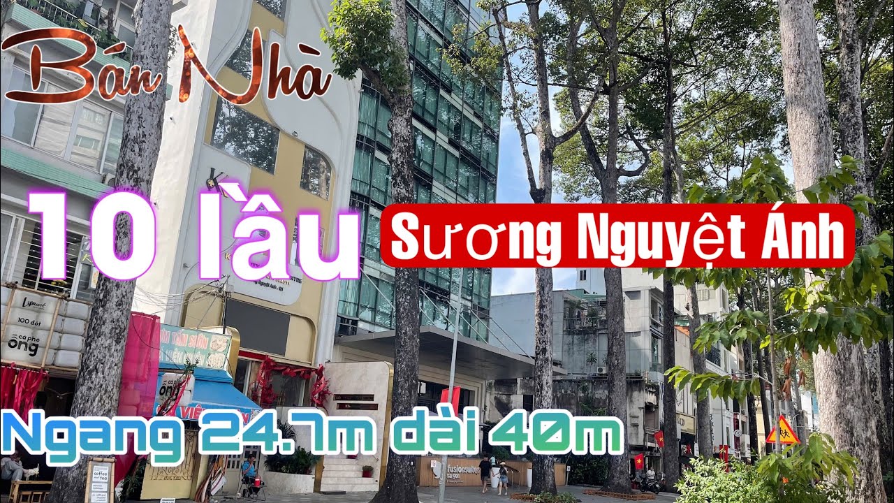 Bán nhà mặt tiền đường Sương Nguyệt Ánh quận 1