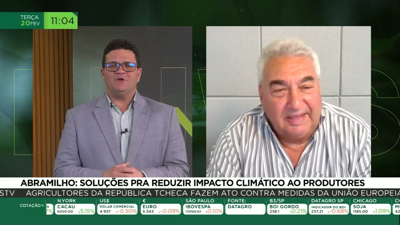 Abramilho: solu&ccedil;&otilde;es pra reduzir impacto clim&aacute;tico aos produtores