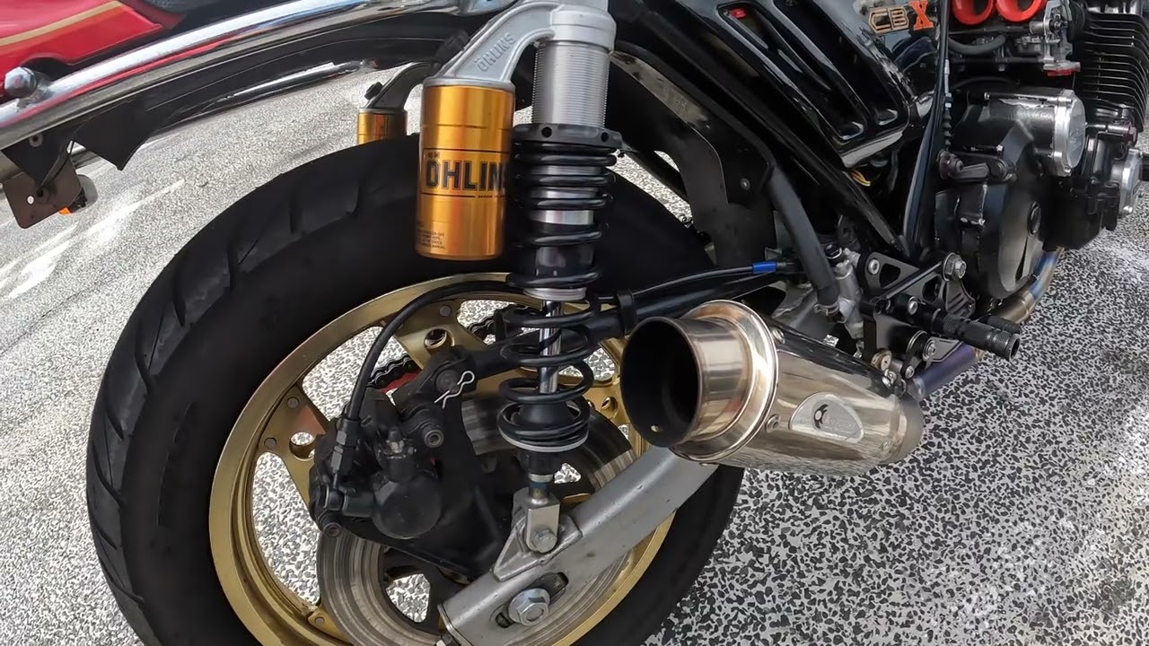 CBX1000 TITANIUM EXHAUST SOUND F1SOUND #cbx1000 #honda #exhaust