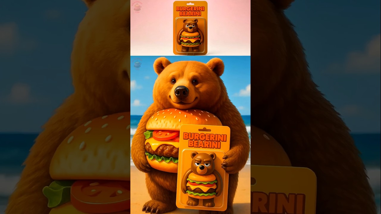 Burgerini Bearini Unboxing Sprunki OC Burgerini Bearini - Brainrot Com