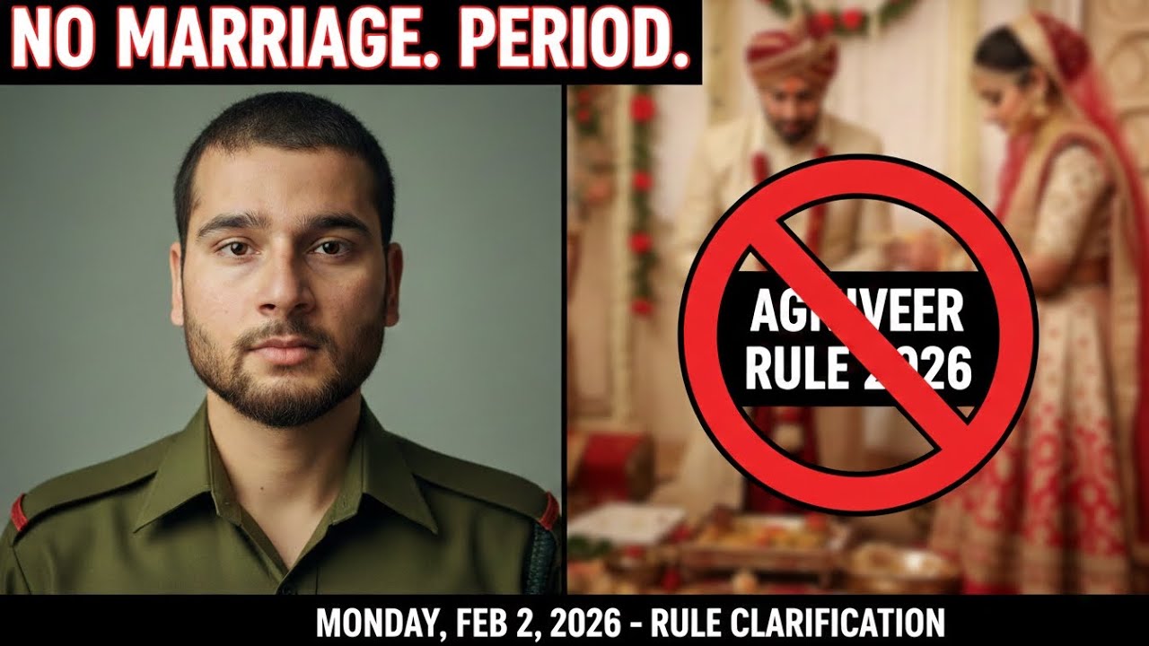 Agniveer Marriage Ban 2026 Explained😱