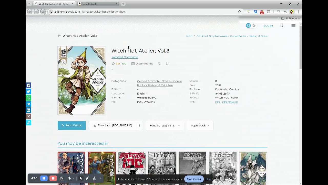 How to read manga on your Kindle EASILY for FREE