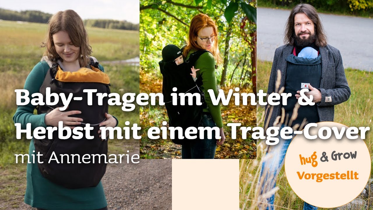 Tragecover vorgestellt: Trage dein Baby & Kind im Winter in der Baby-Trage | + Tipps für Kleidung