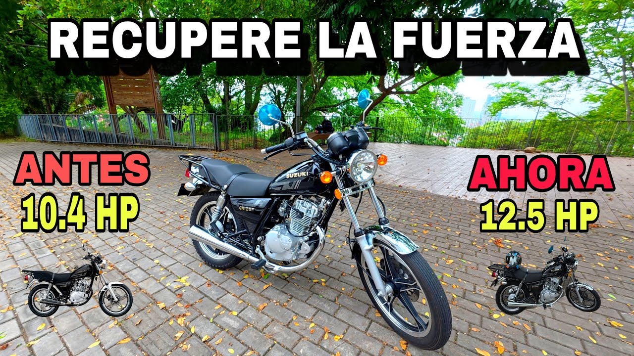 SUZUKI GN 125/ RECUPERAMOS La FUERZA De La MOTO/ SUBE MONTAÑAS