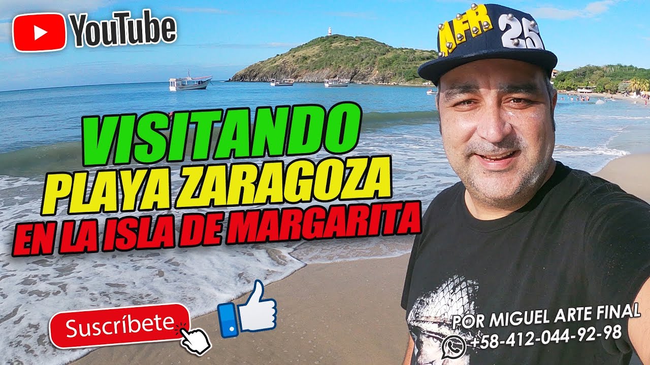 Debes Visitar La Mejor PLAYA de Margarita Playa ZARAGOZA