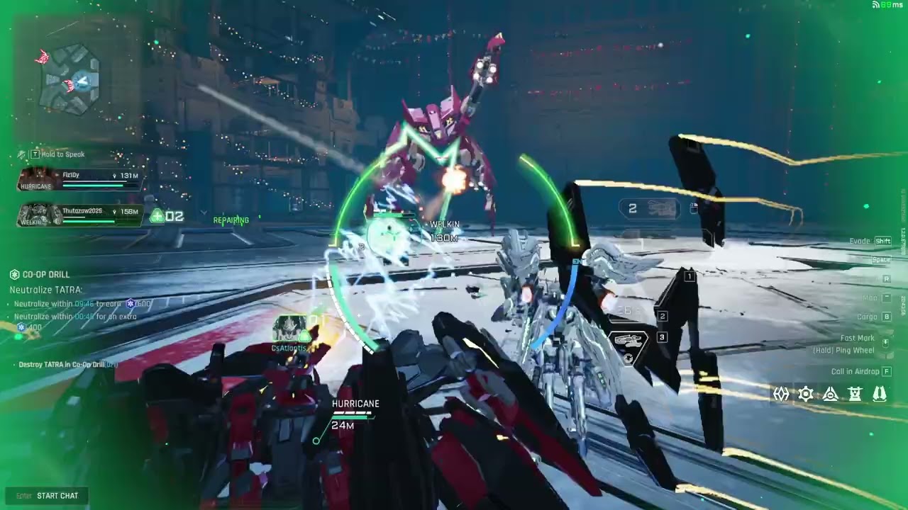 Mecha Break Winter Carnival - Co-Op Drill vs TATRA