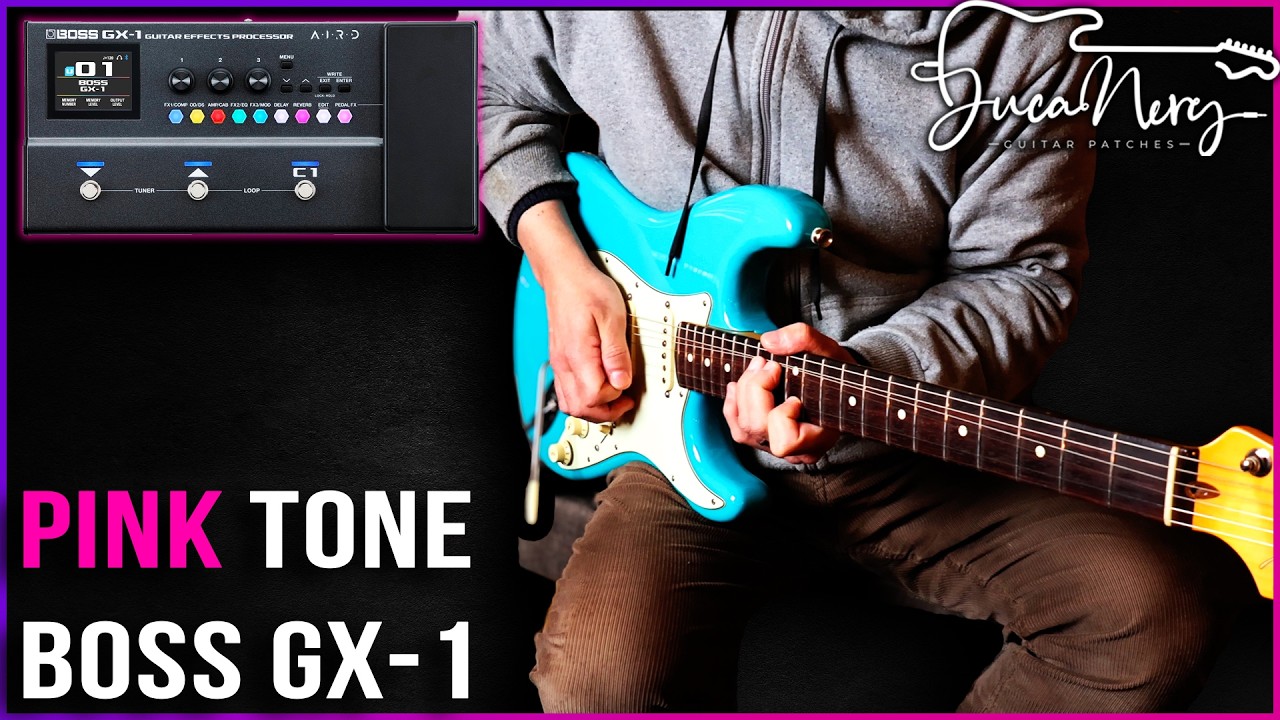 Boss GX 1 - Free Pink Floyd Style Patch