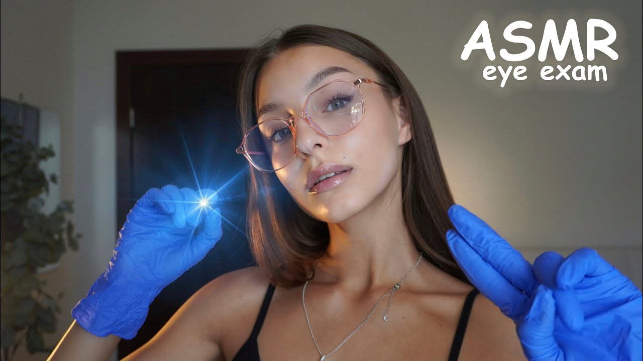 99.9% of You Will Sleep During This Eye Exam 👀🧑🏽‍⚕️ ASMR eye test ✨